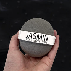 Goodnight Jasmine and Hemp Oil Bath Bomb - 8oz - VirtuousWares:Global