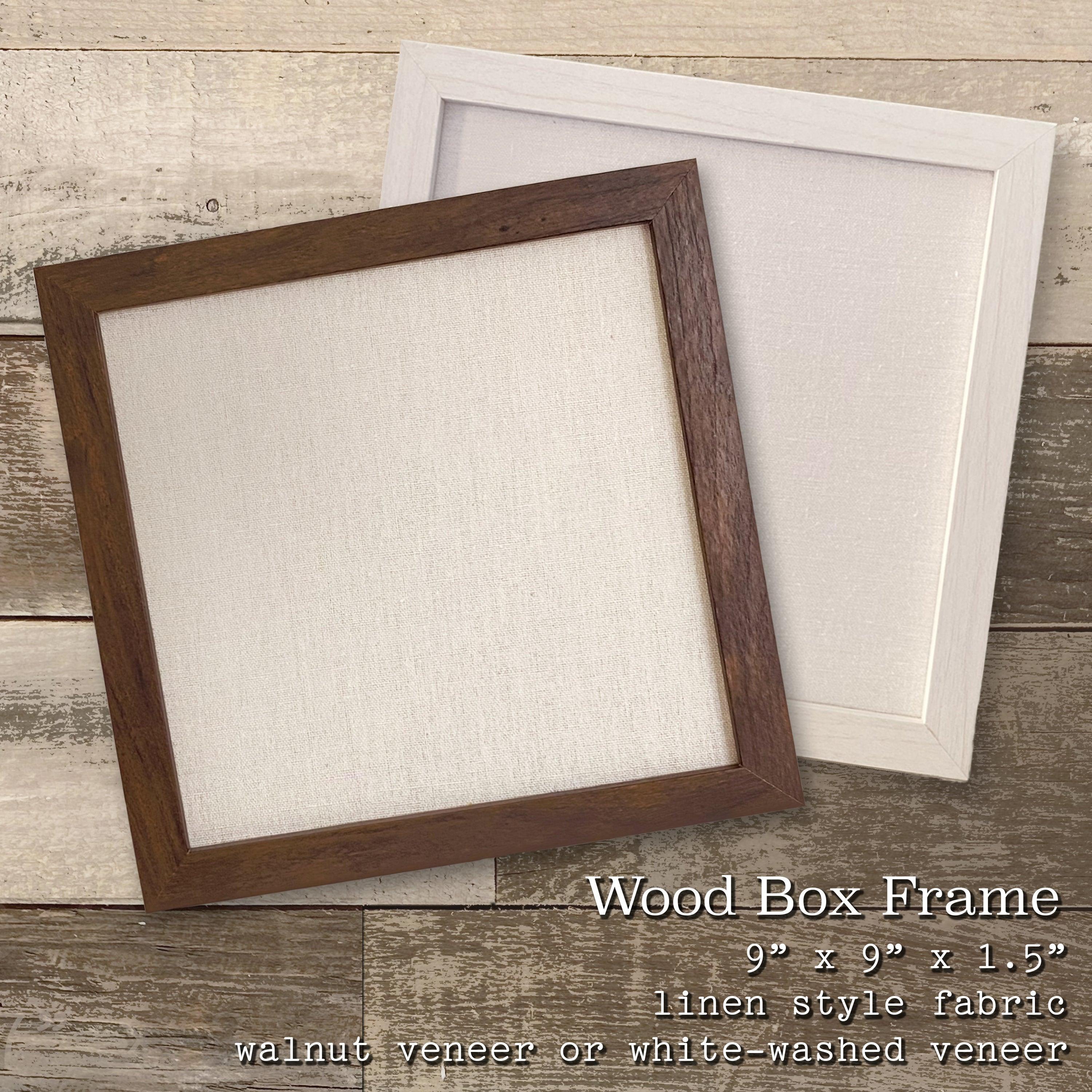 Gradient Snowflake - Framed Sign - VirtuousWares:Global