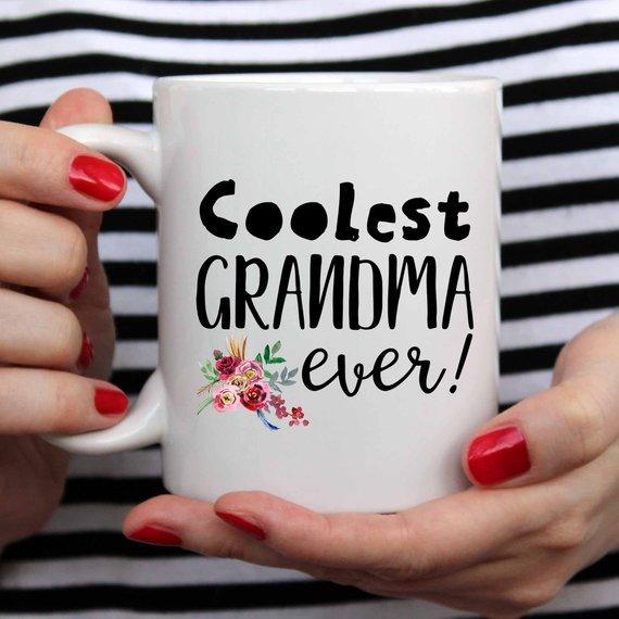 Grandma Mug, Mom From Daughter, Mother's Day, - VirtuousWares:Global