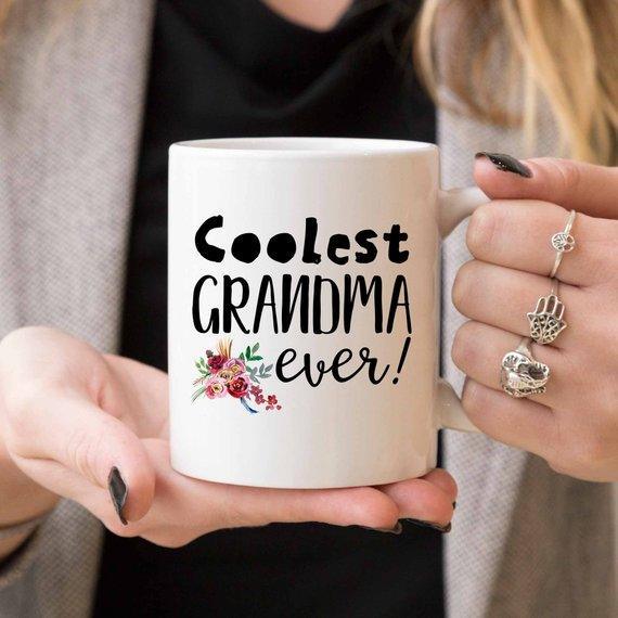 Grandma Mug, Mom From Daughter, Mother's Day, - VirtuousWares:Global
