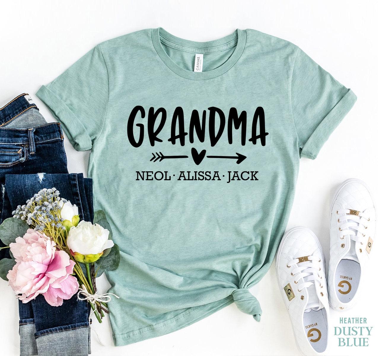 Grandma Rock Well Font T-shirt - VirtuousWares:Global