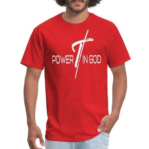 Graphic T-shirt, Power In God Print - VirtuousWares:Global