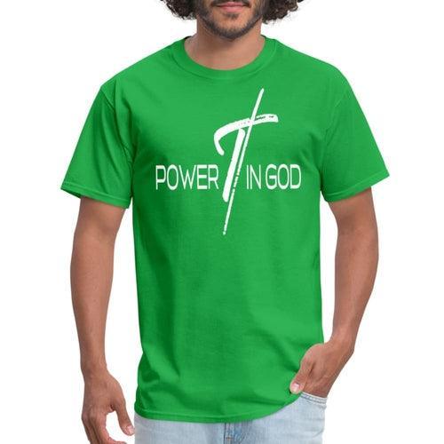 Graphic T-shirt, Power In God Print - VirtuousWares:Global