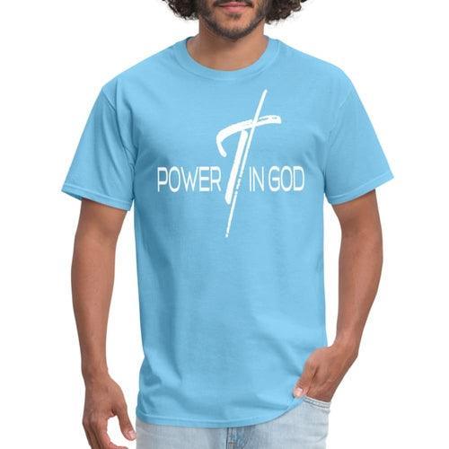 Graphic T-shirt, Power In God Print - VirtuousWares:Global