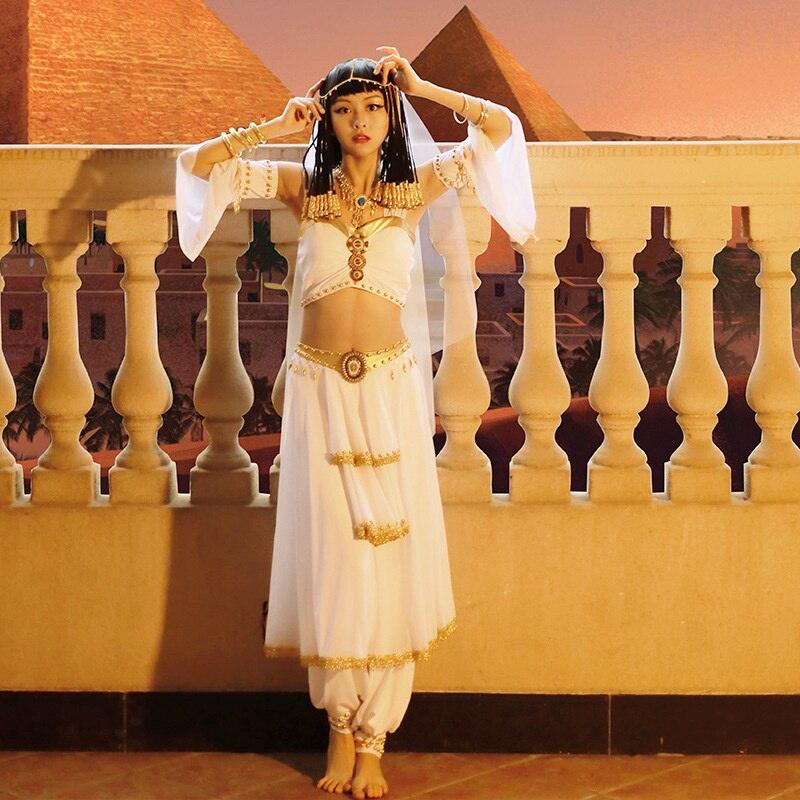 Greek Goddess Outfit Belly Dance Carnival Egyptian Princess Costume - VirtuousWares:Global