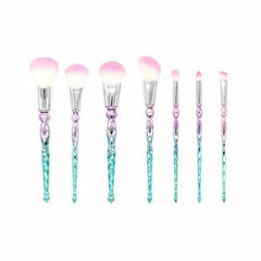 Green And Pink Makeup Brush Set - VirtuousWares:Global