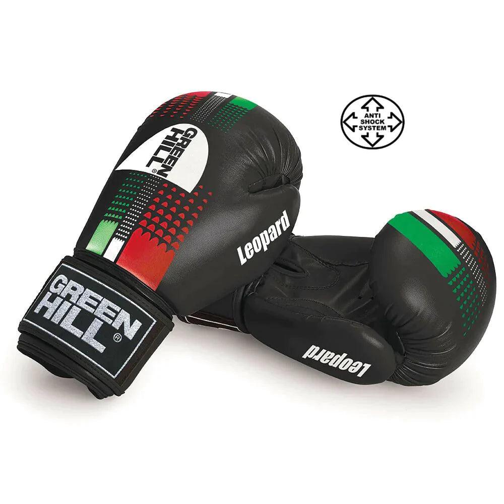 Green Hill Leopard Boxing Gloves - VirtuousWares:Global