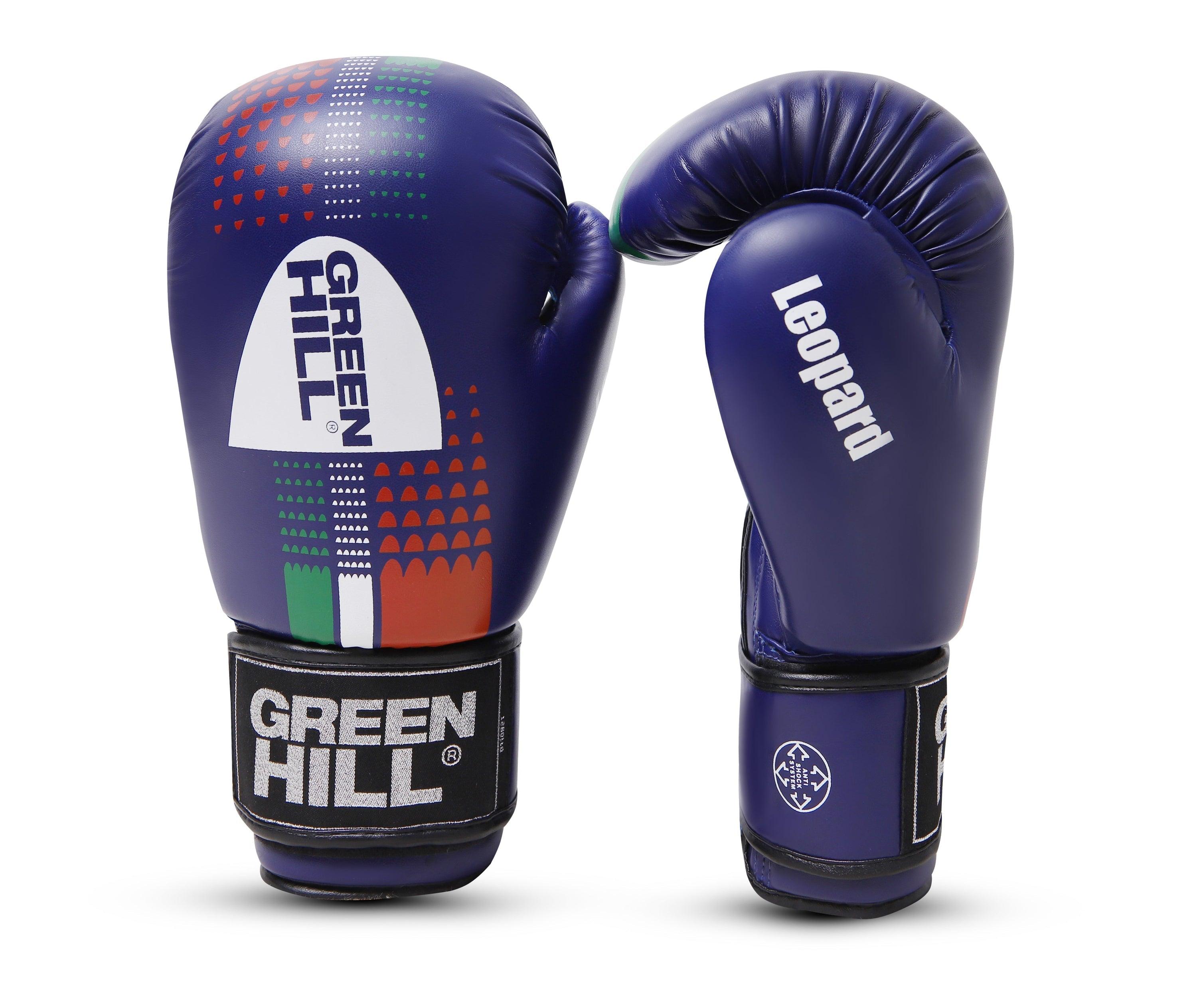 Green Hill Leopard Boxing Gloves - VirtuousWares:Global