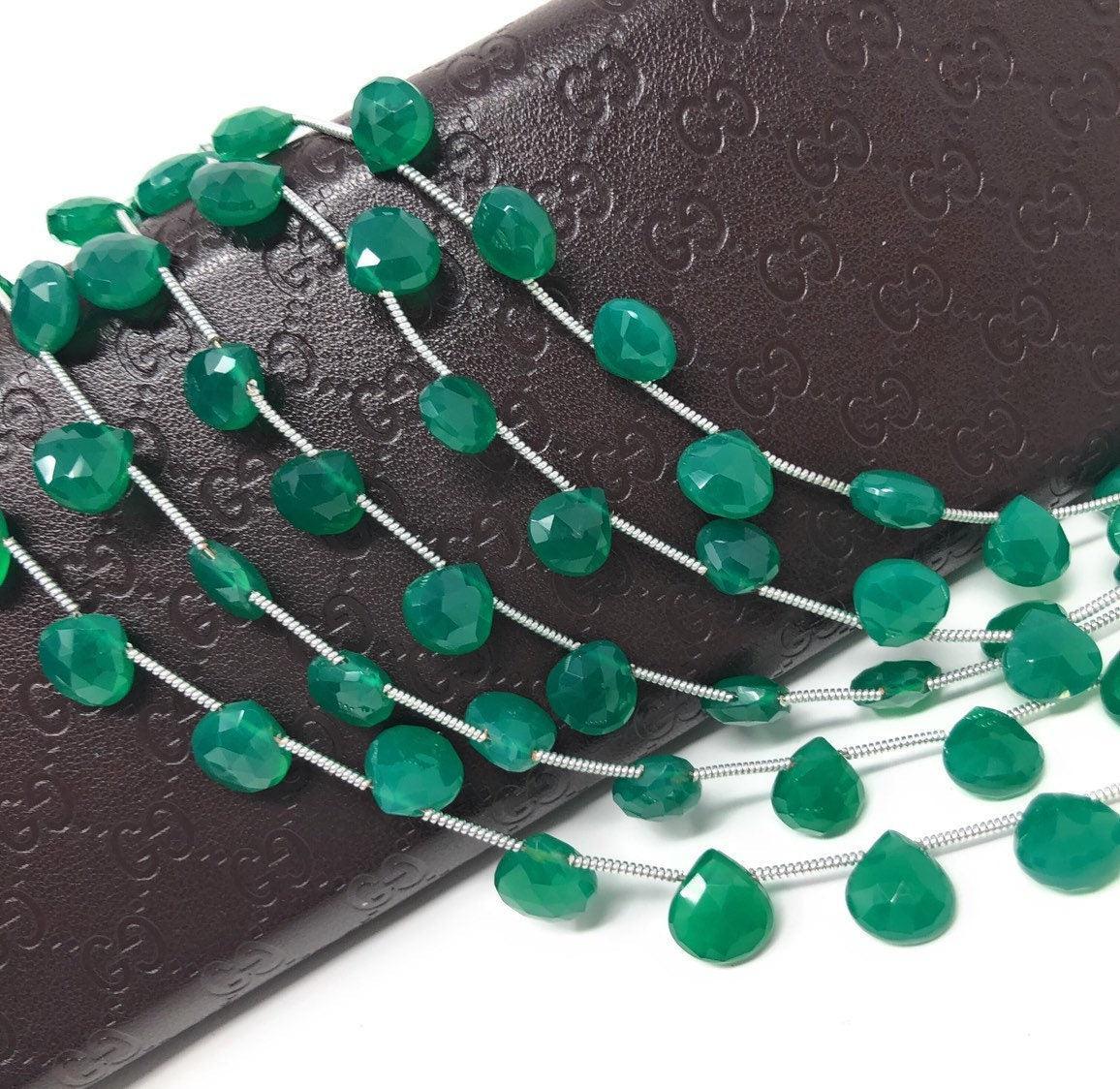 Green Onyx Beads, Gemstone Beads, Wholesale Beads, Bulk Beads, Jewelry - VirtuousWares:Global