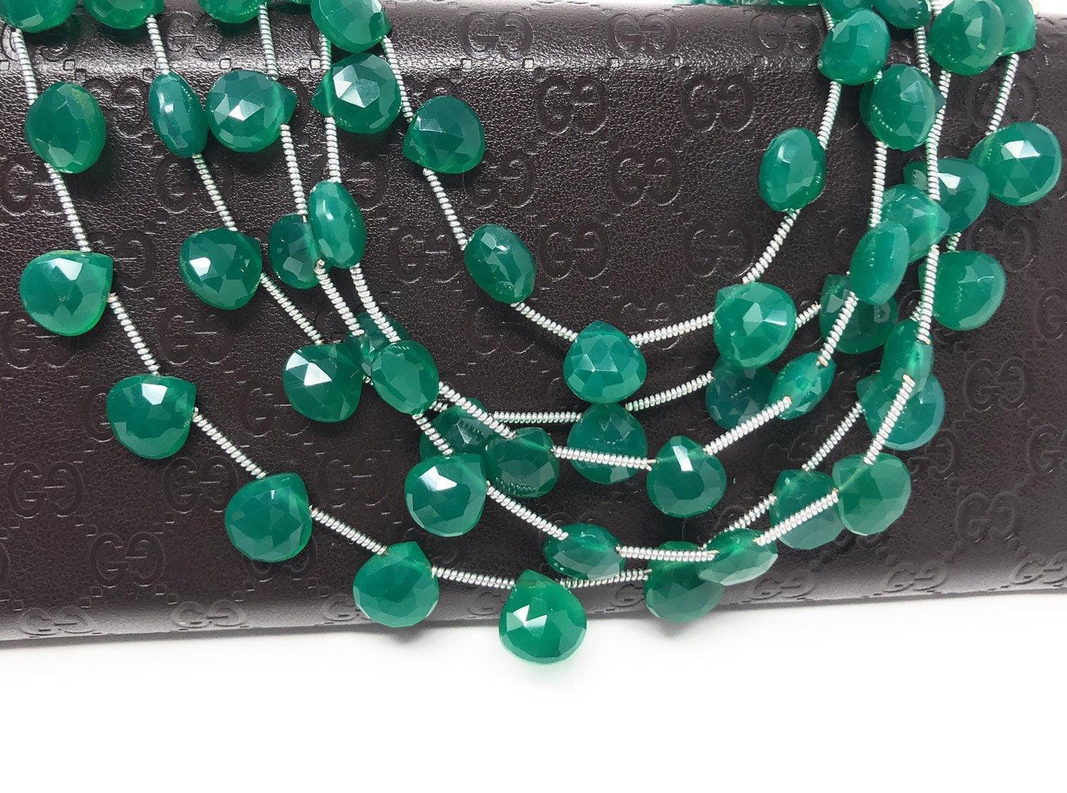 Green Onyx Beads, Gemstone Beads, Wholesale Beads, Bulk Beads, Jewelry - VirtuousWares:Global