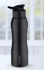 Grip N Sip Water Bottle for School 1000 ml Bottle (Pack of 1, Black, - VirtuousWares:Global