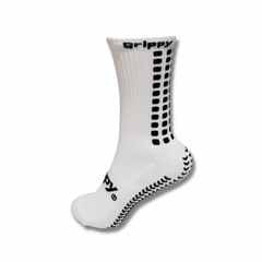 Grippy Non Slip Football Grip Socks - White - VirtuousWares:Global