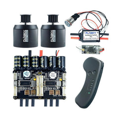 Group D2 Electric Skateboard Kit (Includes dual FSESC4.2 and BLDC 6354 - VirtuousWares:Global