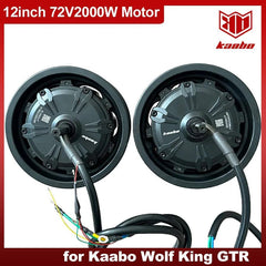 GTR 72V2000W 12inch Motor Power Engine Hall Front Rear 2000W for 72V - VirtuousWares:Global