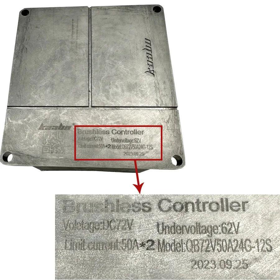 GTR 72V50A Controller FOC 2-in-1 two in one Integrated Brushless - VirtuousWares:Global