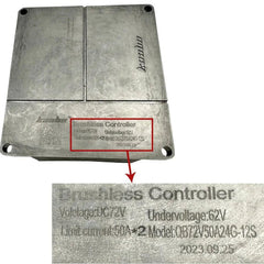 GTR 72V50A Controller FOC 2-in-1 two in one Integrated Brushless - VirtuousWares:Global