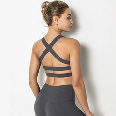 GymFitness Tank Top Women Push Up Sexy Short Top - VirtuousWares:Global