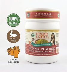 Hair Bloom Natural Red Hair Color- Henna w/ Mixed Himalayan Herbs Hair - VirtuousWares:Global