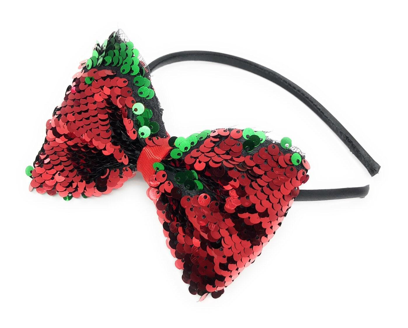 Hair Bow Headband, Flip Sequins Hairband, Girls Headband, Hair - VirtuousWares:Global