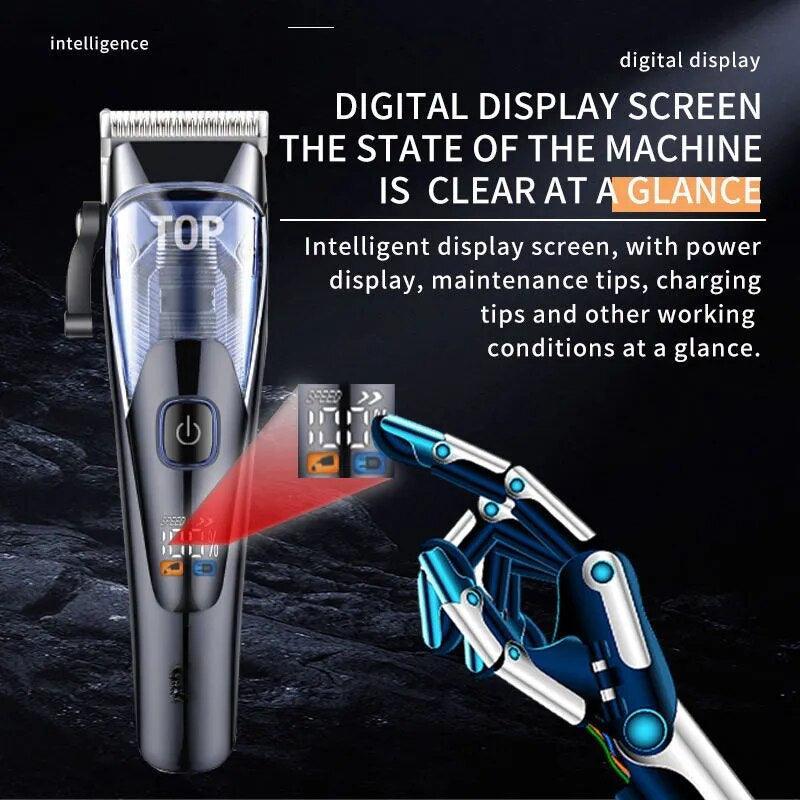 Hair Clipper Barber Hair Clipper Professional LED Display Haircuts - VirtuousWares:Global