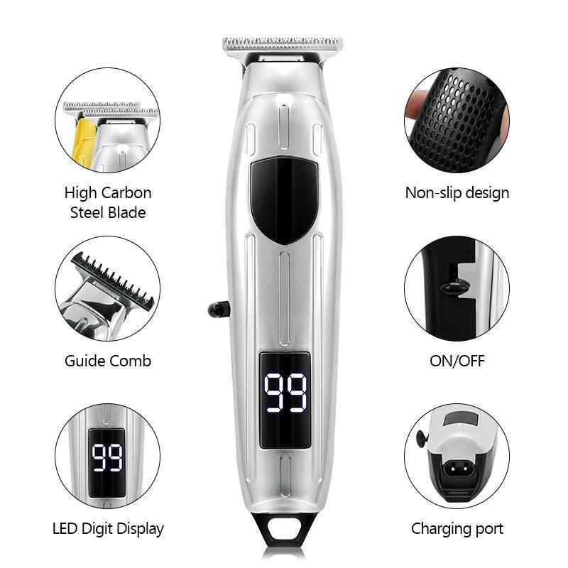 Hair Clipper Set Electric Hair Trimmer Cordless Shaver - VirtuousWares:Global