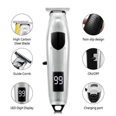 Hair Clipper Set Electric Hair Trimmer Cordless Shaver - VirtuousWares:Global
