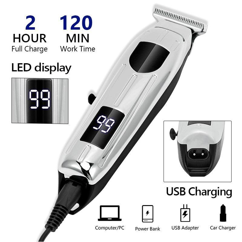 Hair Clipper Set Electric Hair Trimmer Cordless Shaver - VirtuousWares:Global