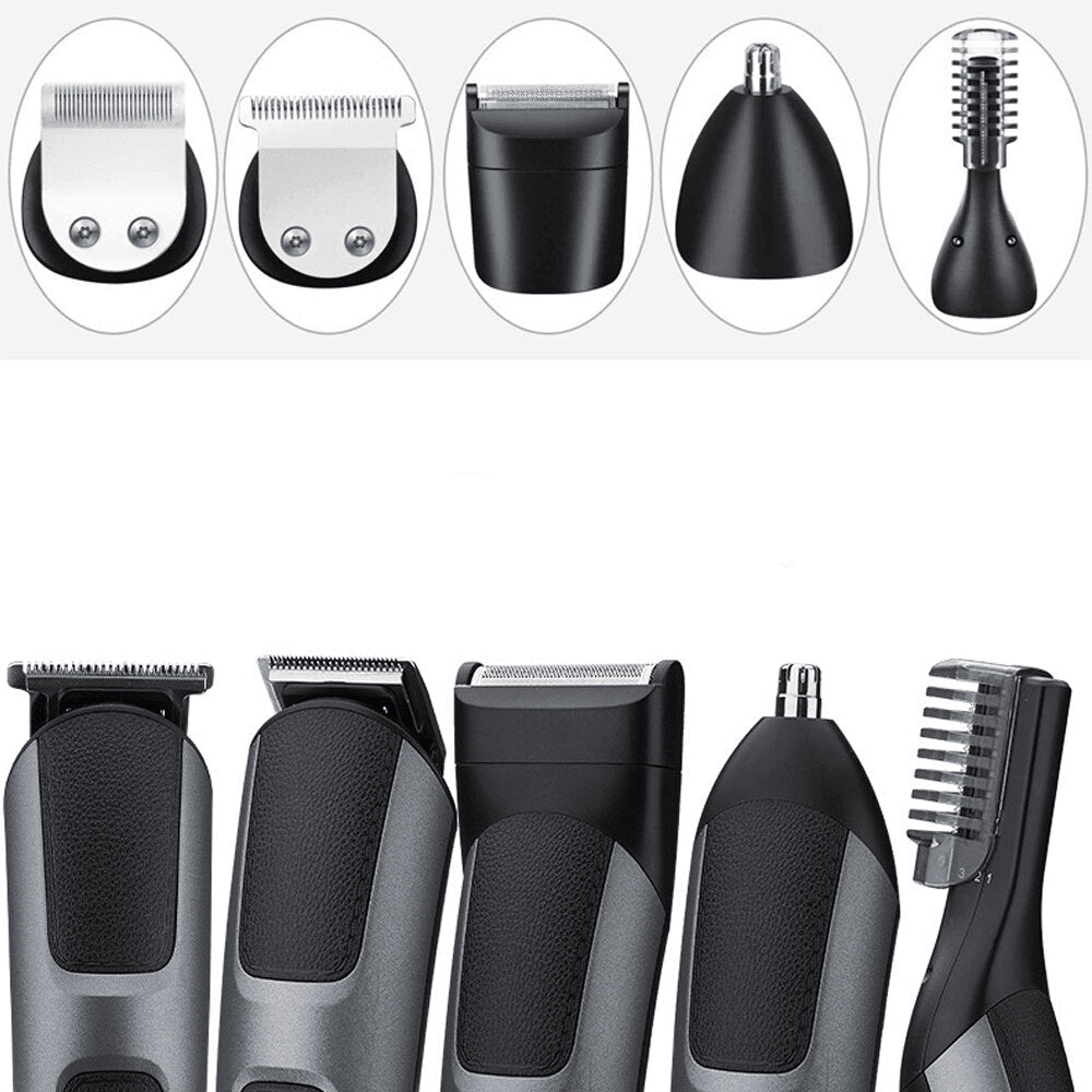 Hair Clippers Multifunctional Men Professional Electric 5 in 1 Body - VirtuousWares:Global