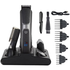 Hair Clippers Multifunctional Men Professional Electric 5 in 1 Body - VirtuousWares:Global