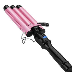 Hair Curler Triple Barrel Waver 25mm Curling Iron 220℃ Fast Heating - VirtuousWares:Global