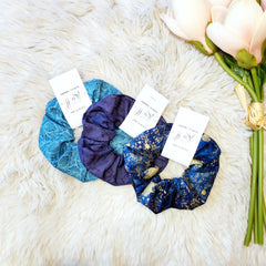Hair Scrunchie Accessory Blue - VirtuousWares:Global