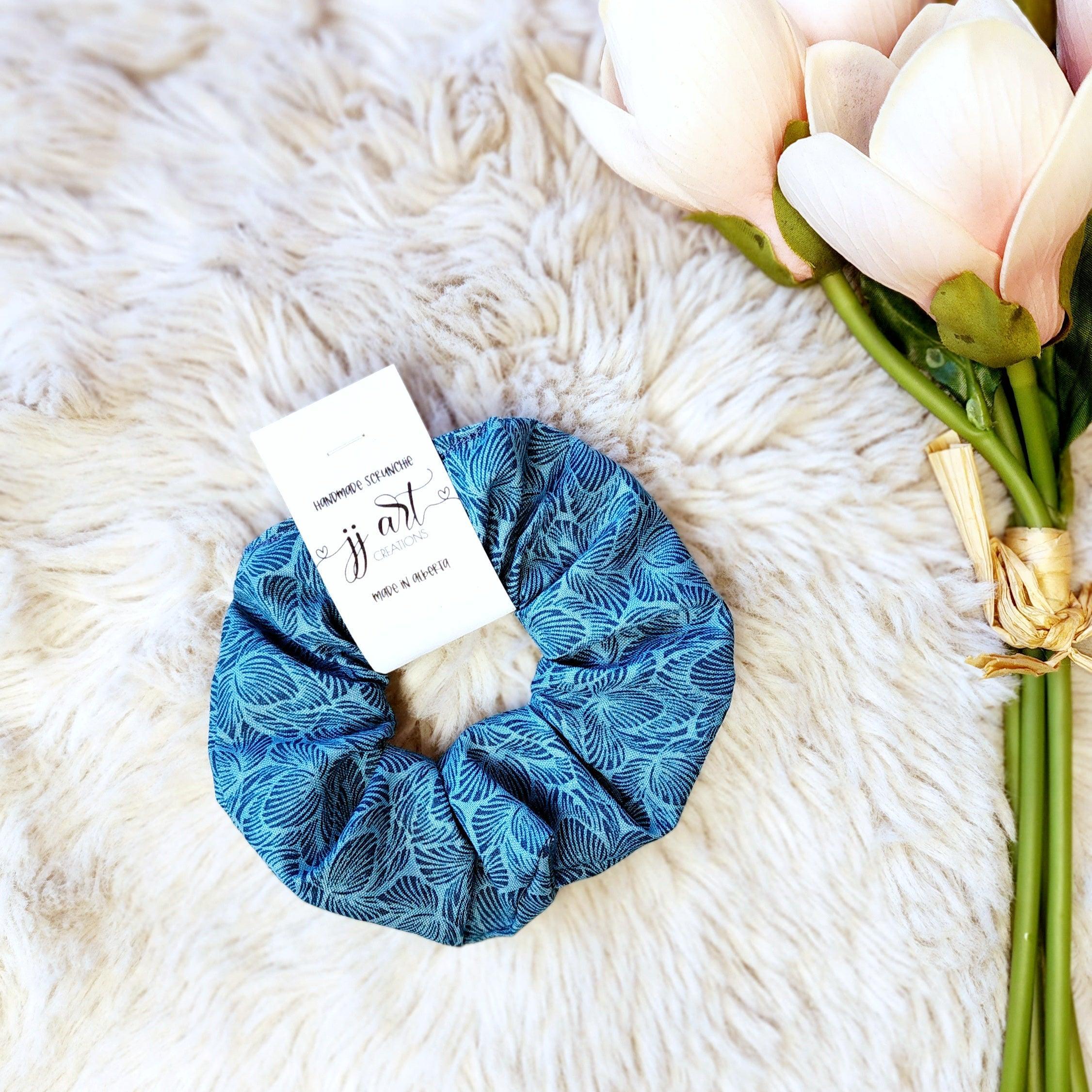 Hair Scrunchie Accessory Blue - VirtuousWares:Global