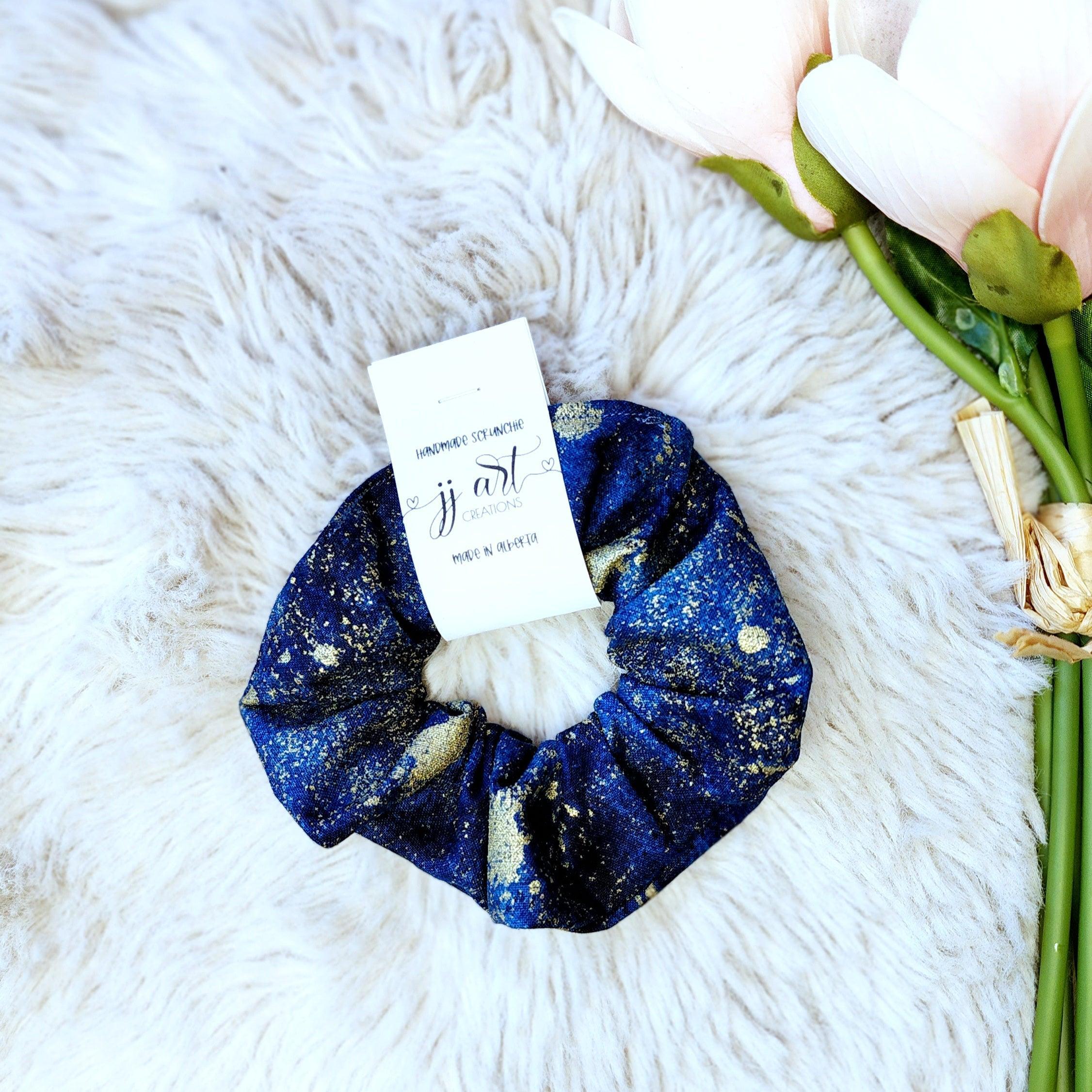 Hair Scrunchie Accessory Blue - VirtuousWares:Global