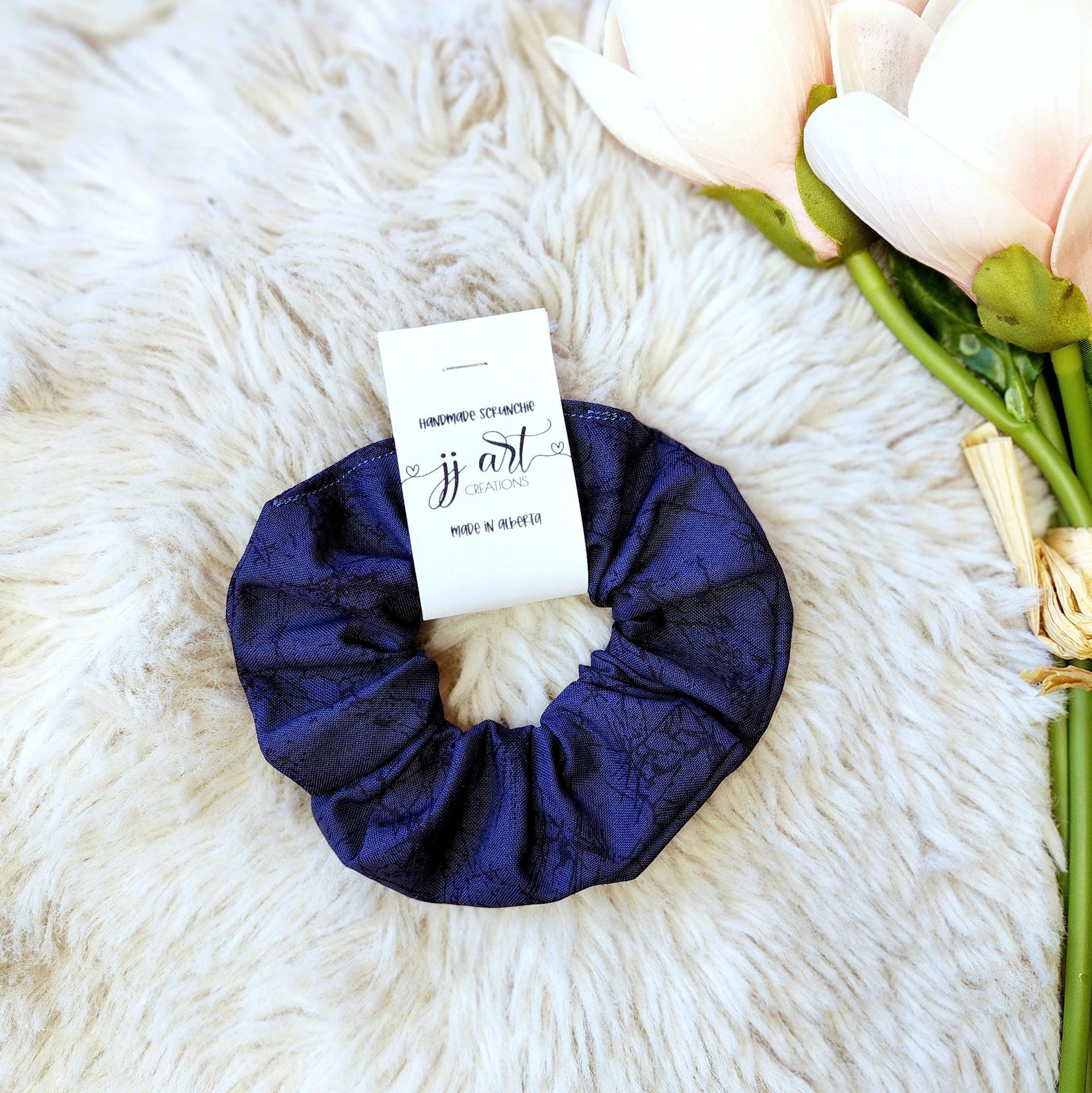 Hair Scrunchie Accessory Blue - VirtuousWares:Global