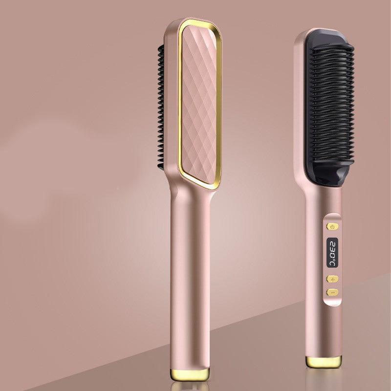 Hair Straightener Brush Electric Hot Comb Anti-scalding - VirtuousWares:Global