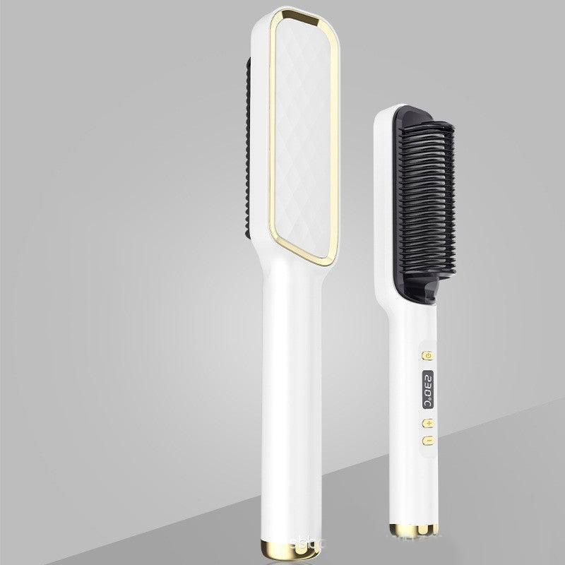 Hair Straightener Brush Electric Hot Comb Anti-scalding - VirtuousWares:Global