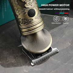 Hair Trimmer Professional Hair Clipper Metal Hair Cutting Machine - VirtuousWares:Global