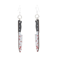 Halloween Chef's Knife Earrings #1662 - VirtuousWares:Global