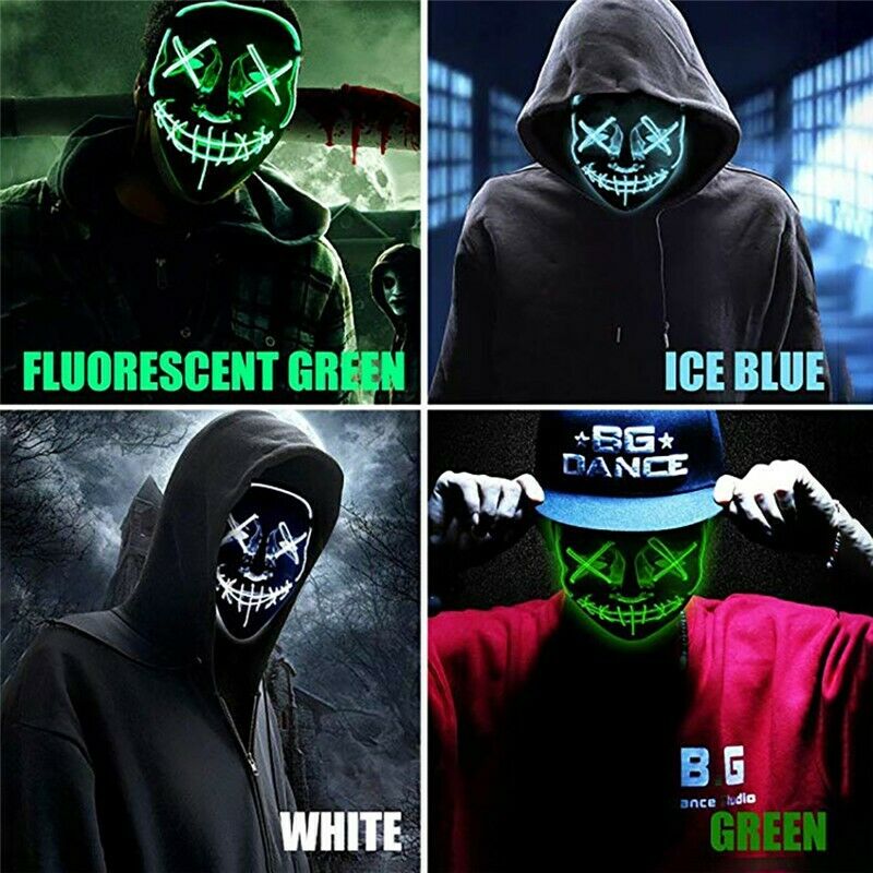 Halloween Masks Cosplay Mask Green Color - VirtuousWares:Global