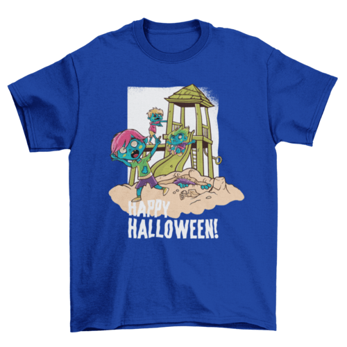 Halloween playground t-shirt - VirtuousWares:Global