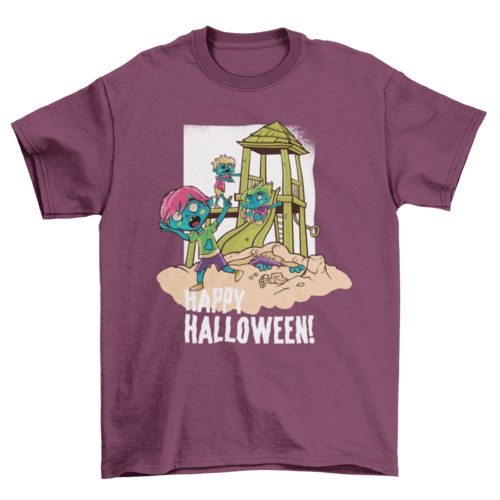 Halloween playground t-shirt - VirtuousWares:Global