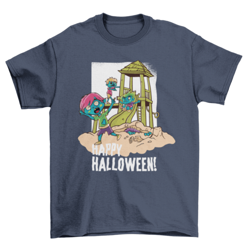 Halloween playground t-shirt - VirtuousWares:Global