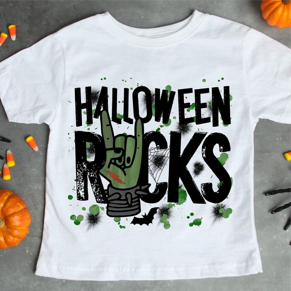 Halloween Rocks Halloween T-shirt - VirtuousWares:Global