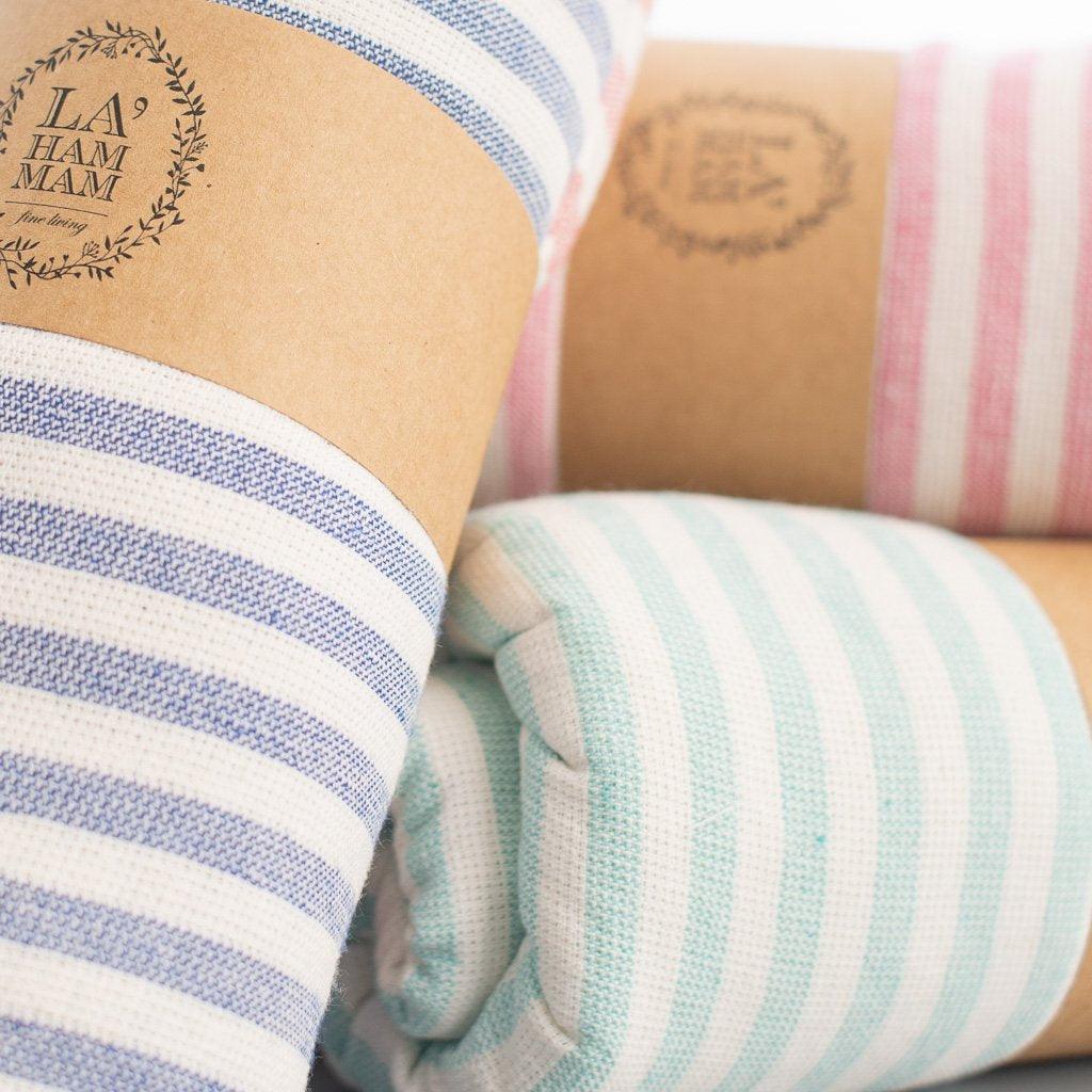 Hammam Peshtemal Pure Cotton Beach Towel - VirtuousWares:Global