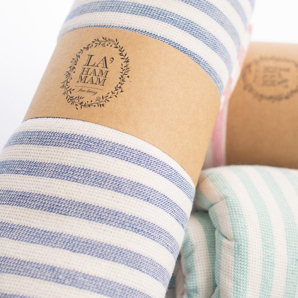 Hammam Peshtemal Pure Cotton Beach Towel - VirtuousWares:Global