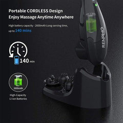 Hand Held Deep Tissue Massager Electric Percussion Body Massager - VirtuousWares:Global