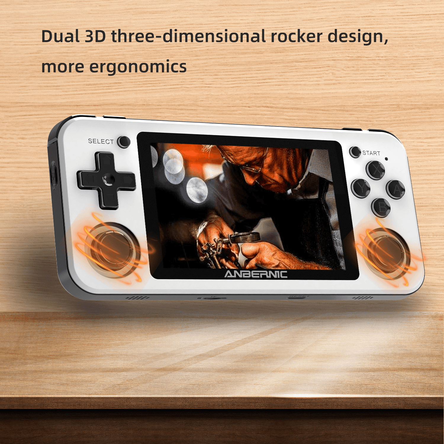 Handheld Gaming Console 3.5 inch Screen Retro Game Player - VirtuousWares:Global