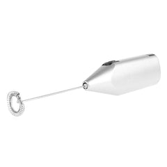 Handheld Stainless Steel Milk Frother Foam Blender - VirtuousWares:Global