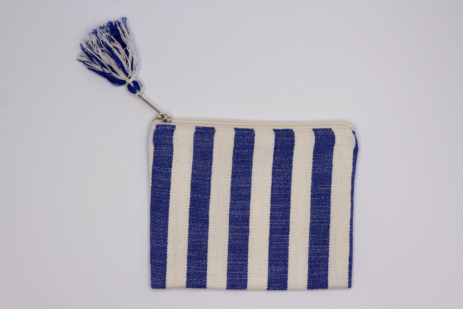 Handmade Small Bag Ole | Blue - VirtuousWares:Global