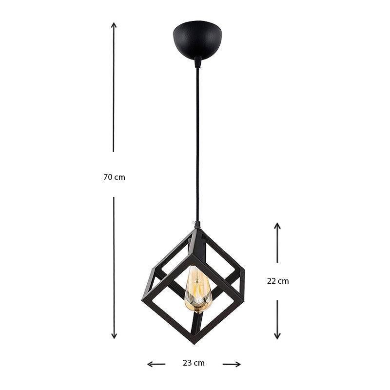 Hanging Lamp TUTTO Black - VirtuousWares:Global